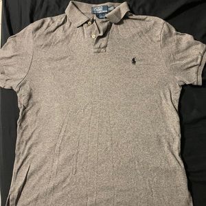 Polo-Ralph Lauren gray great condition Pima cotton
